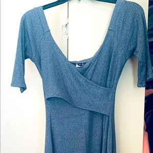 Green Windsor mini dress